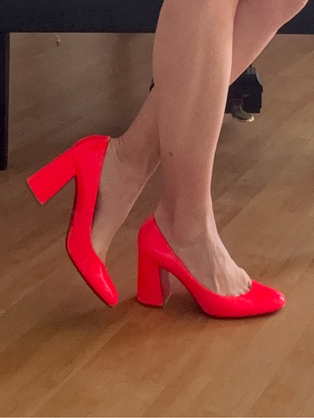 Christian Louboutin Baobab Patent Hot Pink 38.5 $700 EUC